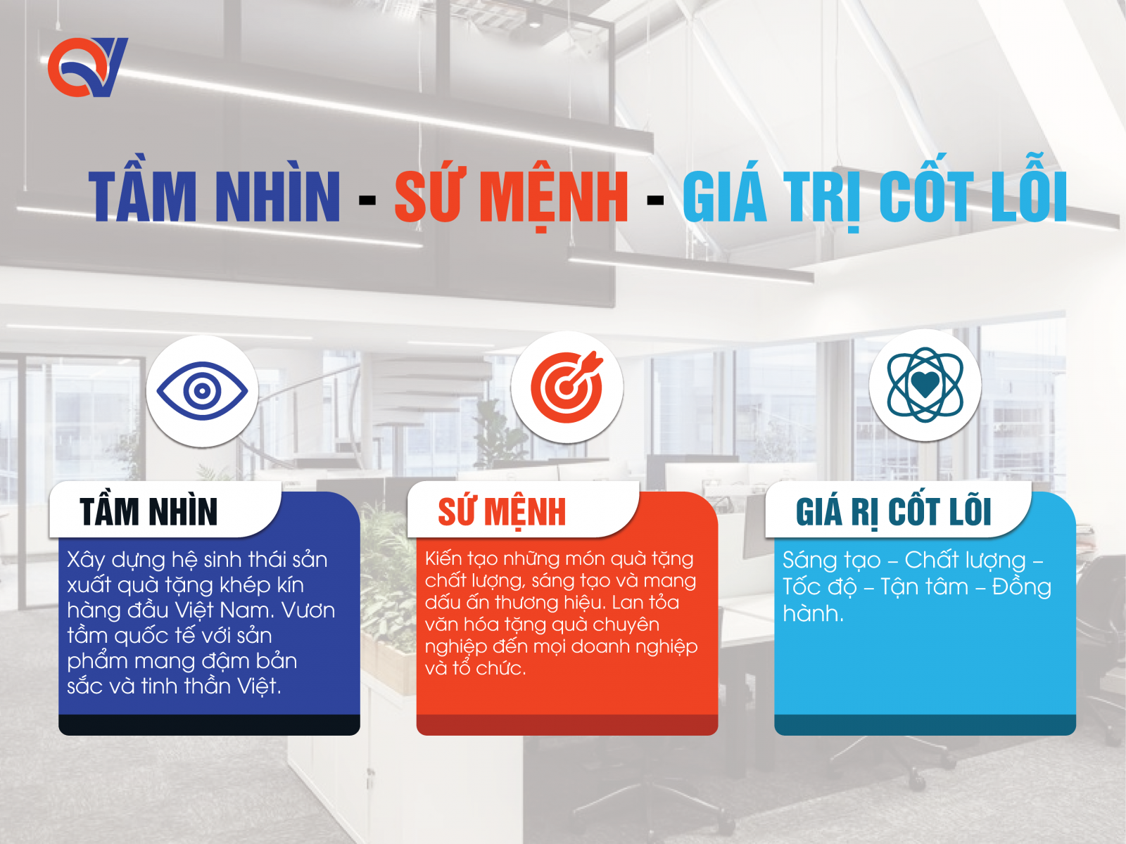 Giá trị cốt lõi của Xưởng Quà Việt