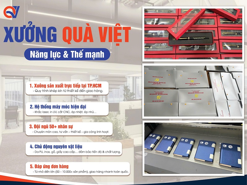 Năng lực và thế mạnh của Xưởng Quà Việt