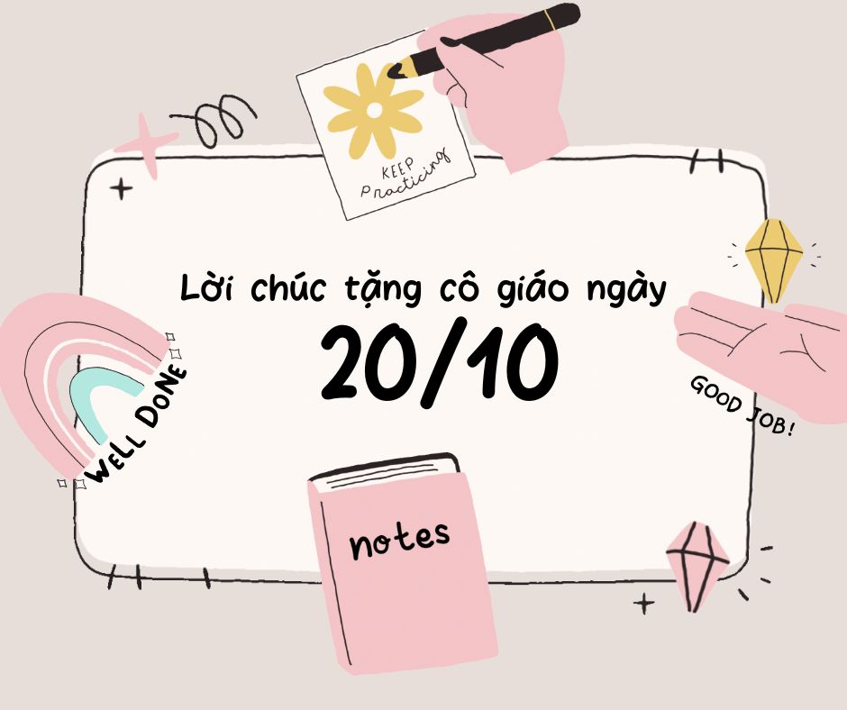 Lời chúc ngày phụ nữ Việt Nam 20/10 tặng cô giáo