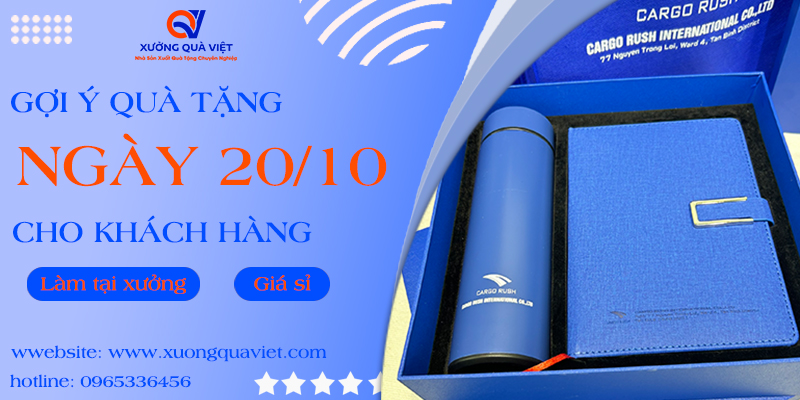 Top 10+ quà tặng 20/10 cho khách hàng, đối tác của doanh nghiệp