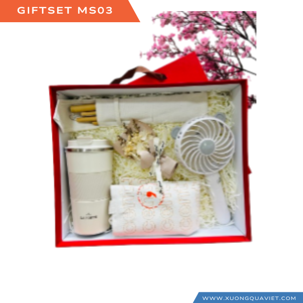 Bộ quà tặng giftset, quà tặng doanh nghiệp, quà tặng nhân viên in khắc logo theo yêu cầu