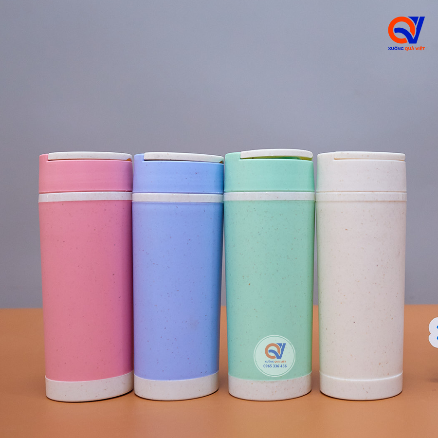 Bình nhựa lúa mạch quai xách 350ml