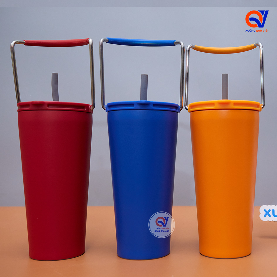 Ly giữ nhiệt inox có quai xách 540ml
