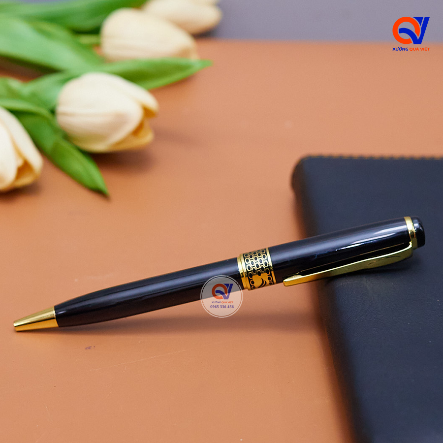 Bút kim loại tổ ong xoay