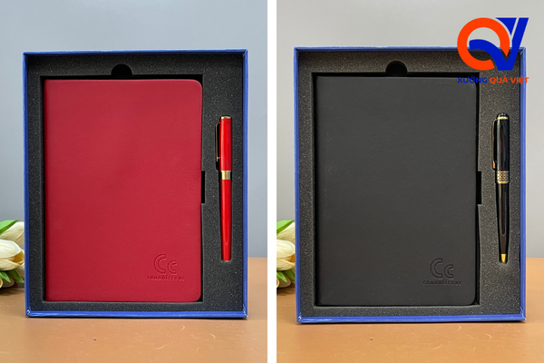 Giftset sổ da làm quà tặng doanh nghiệp