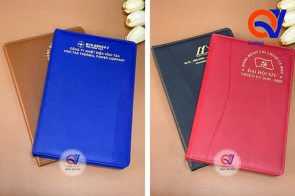 Sổ da in logo cá nhân hóa