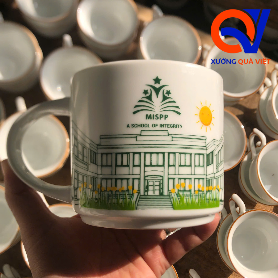 Ca sứ in logo
