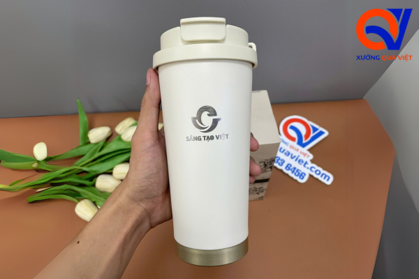 Đơn hành bình giữ nhiệt khắc logo quà tặng 8/3