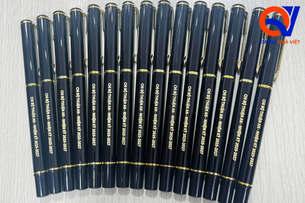 Đơn hàng giftset in logo Đại hội chi Bộ
