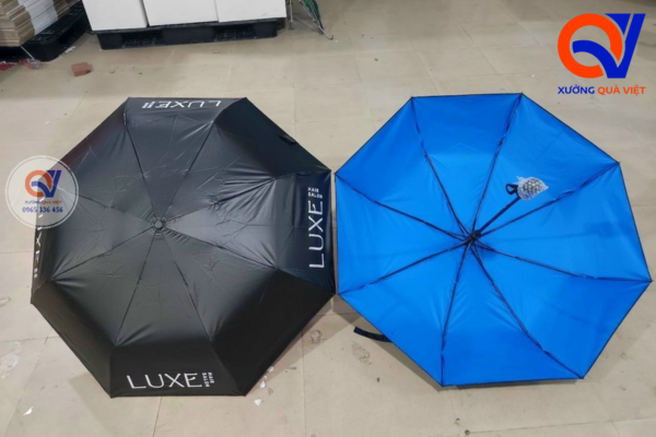 Dù cầm tay in logo LUXE - quà tặng sự kiện