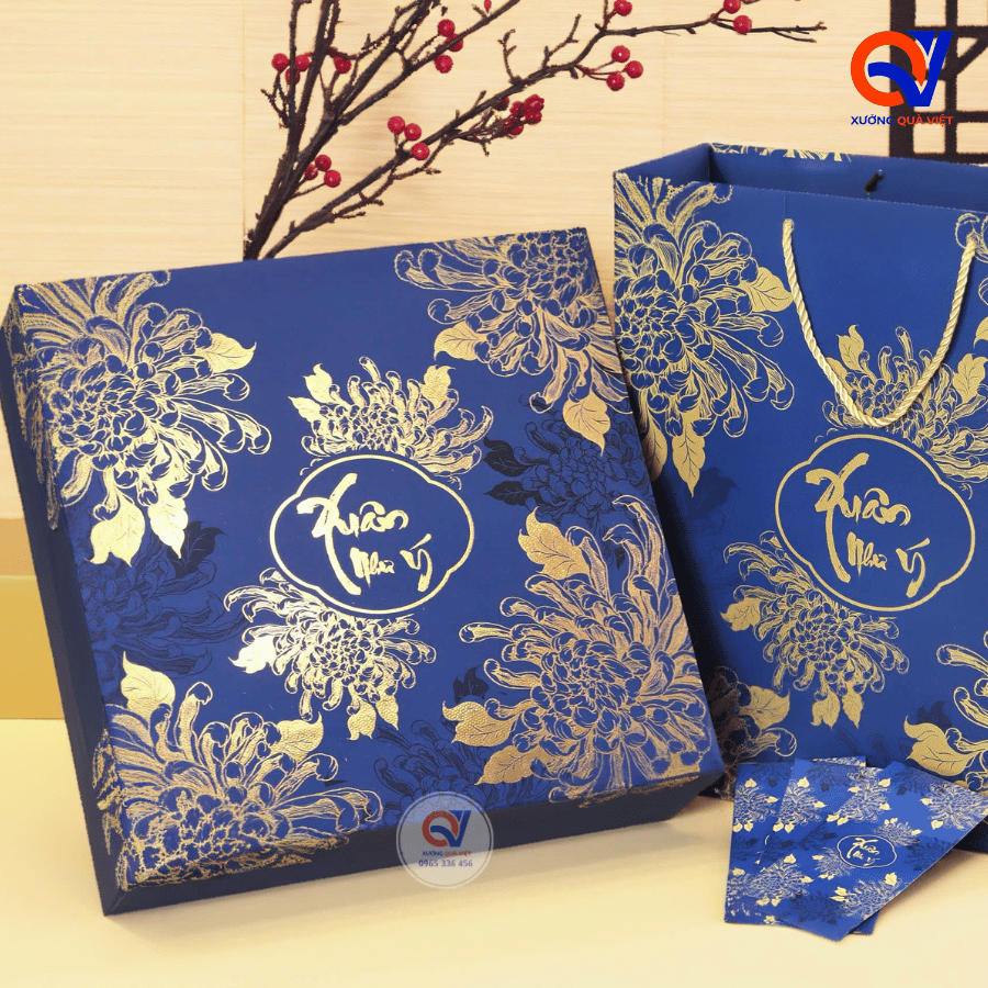 Hộp đựng quà Tết âm dương - Xuân Như Ý