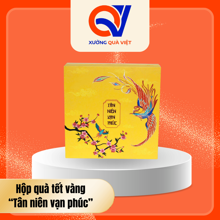 Hộp quà tết Vàng - Tân Niên Vạn Phúc