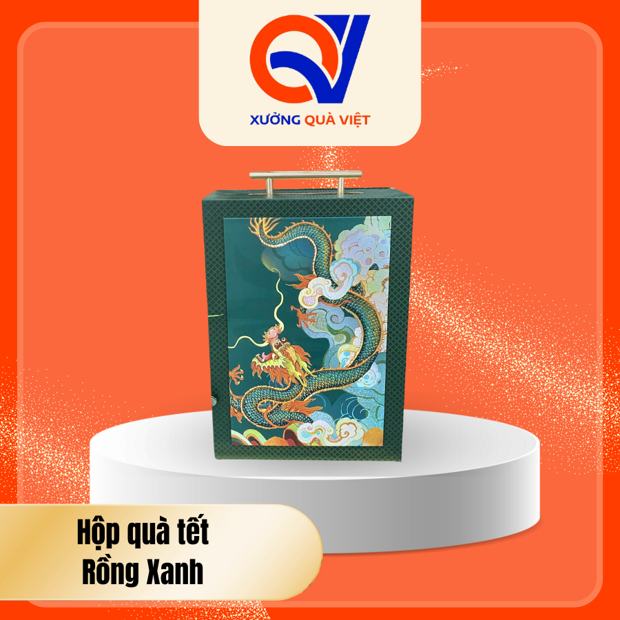 Hộp quà Tết Rồng Xanh