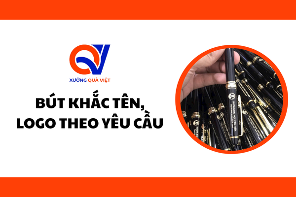 Bút Khắc Tên, Logo Theo Yêu Cầu – Xu Hướng Quà Tặng Cá Nhân Hóa Được Ưa Chuộng