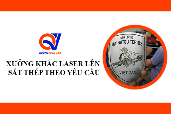 Địa chỉ khắc laser sắt thép giá rẻ, uy tín và nhanh chóng tại Tp HCM