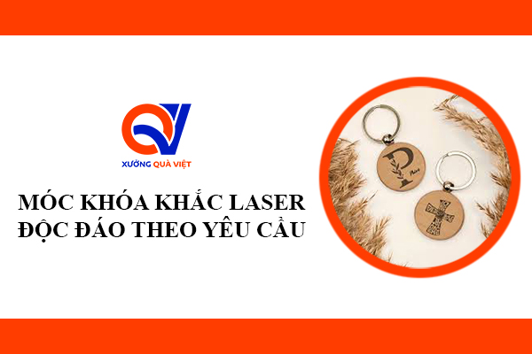 Xưởng làm móc khóa khắc laser theo yêu cầu giá rẻ tại Tp HCM