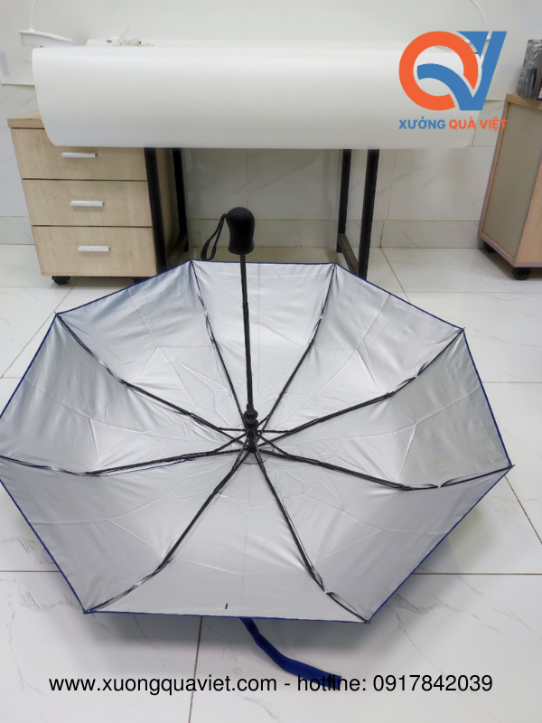 Xưởng sản xuất dù cầm tay gấp 3|Xưởng Quà Việt