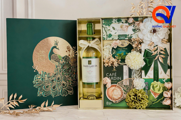 Quà tết doanh nghiệp rượu vang