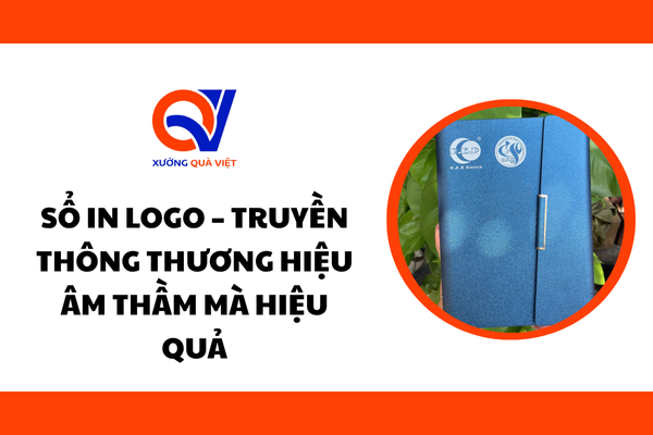 Sổ In Logo - Truyền Thông Thương Hiệu Âm Thầm Mà Hiệu Quả