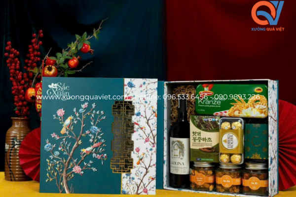Giỏ bánh kẹo tết dinh dưỡng 2