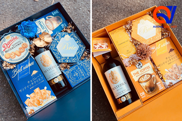 Giỏ bánh kẹo Tết nhập khẩu 2