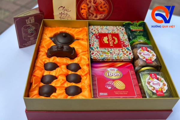 Mẫu giỏ quà tết 500k 5