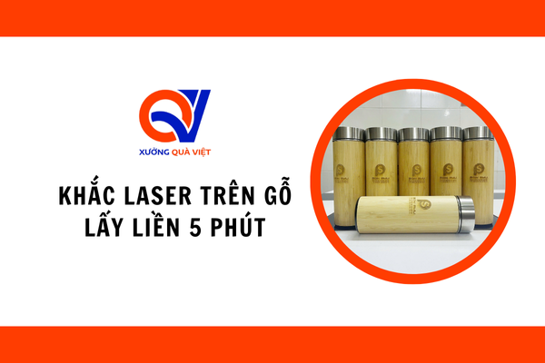 Khắc laser trên gỗ lấy liền 5 phút chất lượng, giá tốt tại TP.HCM