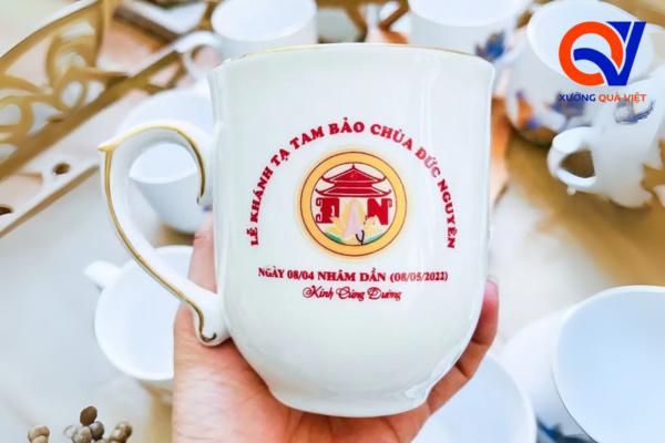 Ly sứ quà tặng phật giáo