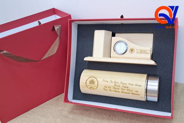 Set quà tặng phật giáo bằng gỗ