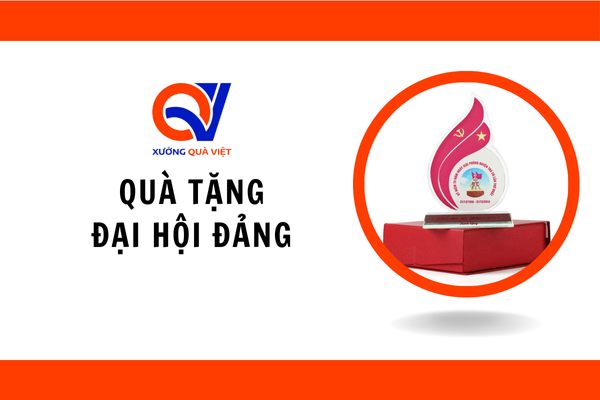 11+ Mẫu quà tặng đại hội Đảng ý nghĩa nhiệm kỳ 2025 - 2030