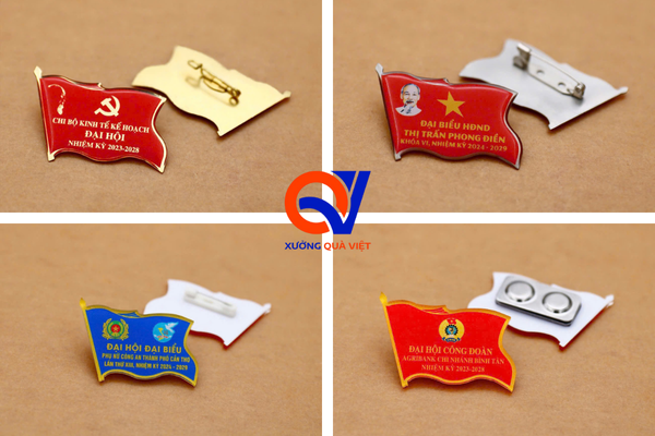 Huy hiệu quà tặng đại hội mặt trận tổ quốc Việt Nam