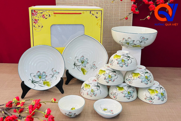 Bộ quà tặng thương hiệu từ gốm sứ